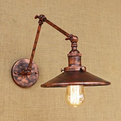 40W E26/E27 Rustic/Lodge Country Retro Electroplated Feature for Mini Style Swing Arm Bulb Included,Ambient Light