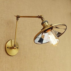 40W E26/E27 Rustic/Lodge Country Retro Electroplated Feature for Mini Style Swing Arm Bulb Included,Ambient Light