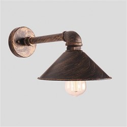 Max 60W Water Pipe Wall Lights Retro Industrial Style Creative Country Metal Restaurant Cafe Bars Bar Table Wall Sconces