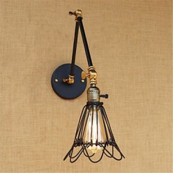 40W E26/E27 Rustic/Lodge Country Retro Painting Feature for Mini Style Swing Arm Bulb Included,Ambient LightSwing