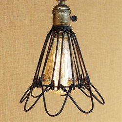 40W E26/E27 Rustic/Lodge Country Retro Painting Feature for Mini Style Swing Arm Bulb Included,Ambient LightSwing