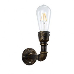 4 E27 Rustic/Lodge Traditional/Classic Antique Brass Feature for LED Bulb Included,Ambient Light LED Wall Lights Wall Light