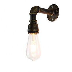 4 E27 Rustic/Lodge Traditional/Classic Antique Brass Feature for LED Bulb Included,Ambient Light LED Wall Lights Wall Light