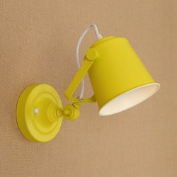 4W E27 Led Light Painted Steel Wall Lamp Dumb Black American Coffee Decoration Retro Wall Light Lightsaber Lamp On Wall