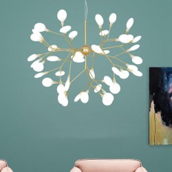 Post Modern North Europe Style Warmly Firefly Chandelier Lamp Decorate for the Bedroom Canteen Room Bar Pendant Lighting Fixture