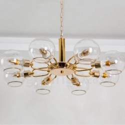 8 Lights Nordic Postmodern Creative Glass Magic Bean Chandelier