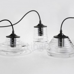 Single Head Glass Pendant Light Cafe