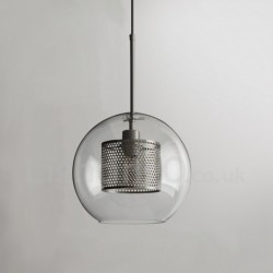 Modern Minimalist Nordic Style Personality Decoration Cafe Glass Ball Single Head Pendant Lights