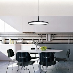 Ultra-thin Style Nordic Fashion Single Head Pendant Light