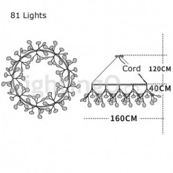 Luxury Post-modern Round Fireflies Chandelier