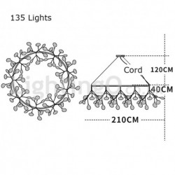 Luxury Post-modern Round Fireflies Chandelier