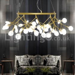 Luxury Post-modern Round Fireflies Chandelier