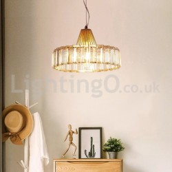 Nordic Single-head Crystal Pendant Light Room/Office