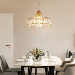 Nordic Single-head Crystal Pendant Light Room/Office