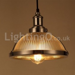 Industrial Stainless Single-head Pendant Light Coffee Shop