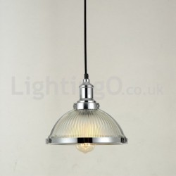 Industrial Stainless Single-head Pendant Light Coffee Shop