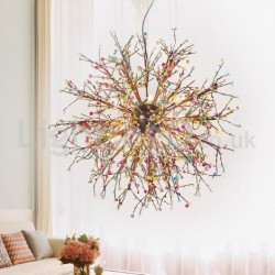 Nordic Dandelion Chandelier Children's Room Color Chandelier