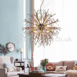 Nordic Dandelion Chandelier Children's Room Color Chandelier