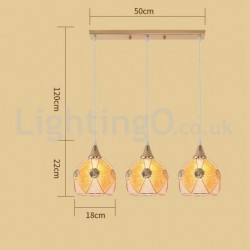 Cheap 1 Light / 3 Lights Modern Pendant Lights Entrance