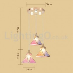 Cheap 1 Light / 3 Lights Modern Pendant Lights Entrance