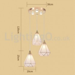 Low Price Modern 1 Light / 3 Lights Pendant Lights Entrance