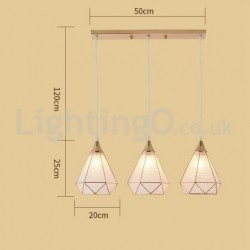 Low Price Modern 1 Light / 3 Lights Pendant Lights Entrance