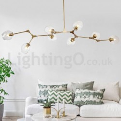 Nordic Modern Magic Bean Glass Chandelier Molecular Chandelier