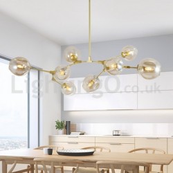 Nordic Modern Magic Bean Glass Chandelier Molecular Chandelier