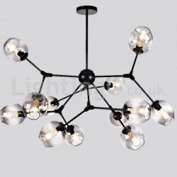 Nordic Postmodern Molecular Magic Bean Chandelier