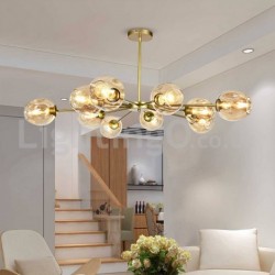 Nordic Postmodern Molecular Chandeliers Magic Bean Chandelier