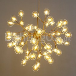 Nordic Postmodern Molecular Bubble Chandelier Glass LED Chandelier