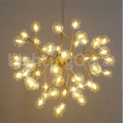 Nordic Postmodern Molecular Bubble Chandelier Glass LED Chandelier