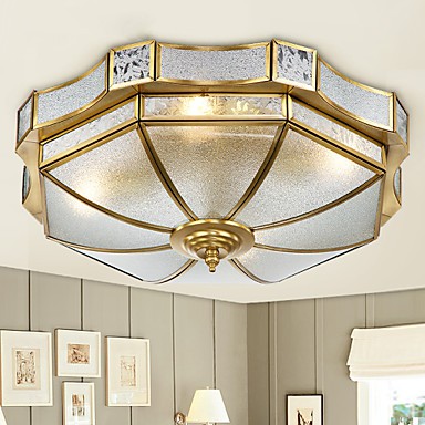 New Modern Contemporary Decorative Design Copper Ceiling Light Dinning Room Living Room Family Room Bedroom
