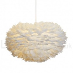 Multi Colours Feather Chandelier Modern Contemporary Pendant Light