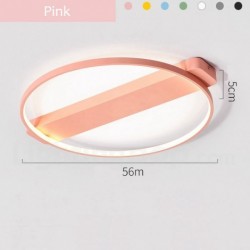 Nordic Round Macaron Modern Contemporary Kids Room Ceiling Light