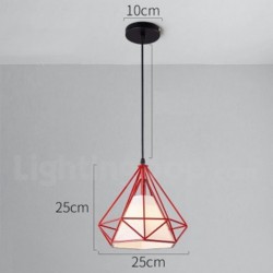 Nordic Retro Modern Contemporary Chandelier with Fabric Shade