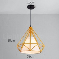 Nordic Retro Modern Contemporary Chandelier with Fabric Shade