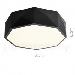 Nordic Round Modern Contemporary Macaron Ceiling Light