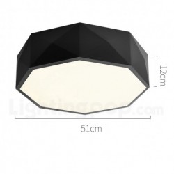 Nordic Round Modern Contemporary Macaron Ceiling Light