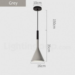 Nordic Modern Contemporary 1 Light Mini Chandelier