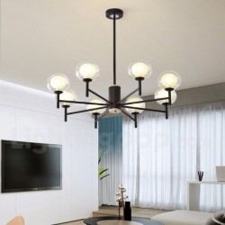 Nordic Modern Contemporary Luxurious Gold Chandelier