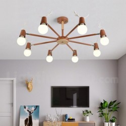 Nordic Antler Macaron Ceiling Light