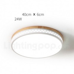 Modern Contemporary Ultra-thin Round Nordic Ceiling Light