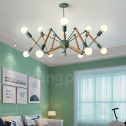 Nordic Modern Contemporary Macaron Spider Chandelier