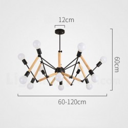 Nordic Modern Contemporary Macaron Spider Chandelier