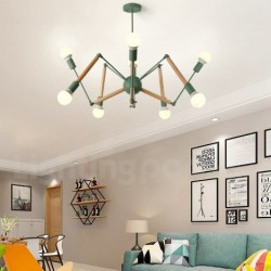 Nordic Modern Contemporary Macaron Spider Chandelier