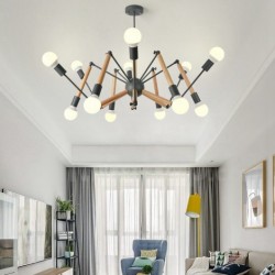 Nordic Modern Contemporary Macaron Spider Chandelier