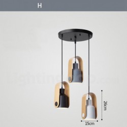 European 3 Light Modern Contemporary Chandelier