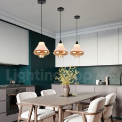 Nordic Modern Contemporary Chandelier with Glass Shade