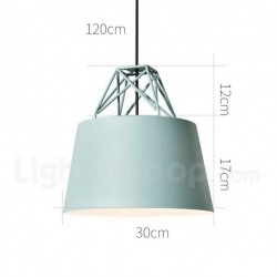 Nordic Macaron Round 1 Light Modern Contemporary Chandelier